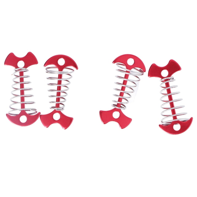 Canopy Pegs, Non Slip 77mm Length Tent Stakes Sturdy For Picnic Red