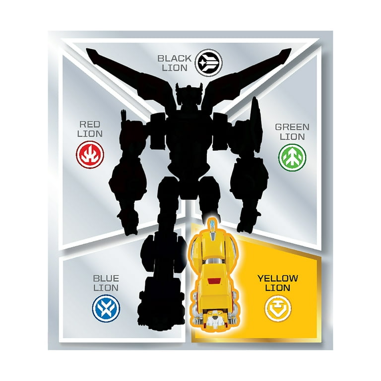 Voltron Combinable Yellow Lion Action Figure - Walmart.com