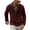 Red Wine, variant on Sherrylily Mens Cable Knit Sweater Cardigan Loose Long Sleeve Casual Coat