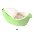 thumbnail image 2 of Cama de plátano Billuyoard suave y cómoda para perros y gatos Verde, 2 of 6