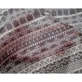 thumbnail image 4 of oneOone Silk Tabby Gray Fabric Aztec Tribal Sewing Material Print Fabric By The Yard 42 Inch Wide, 4 of 4