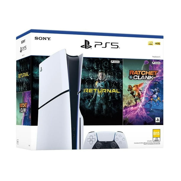 Consola PlayStation Sony 1TB Slim Formato Digital y de Disco con