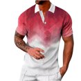 thumbnail image 1 of Cameland Tenue d'Été pour Hommes Chemise de Mode Décontractée à Manches Courtes Col Rabattu Blouse et Chemise, 1 of 5