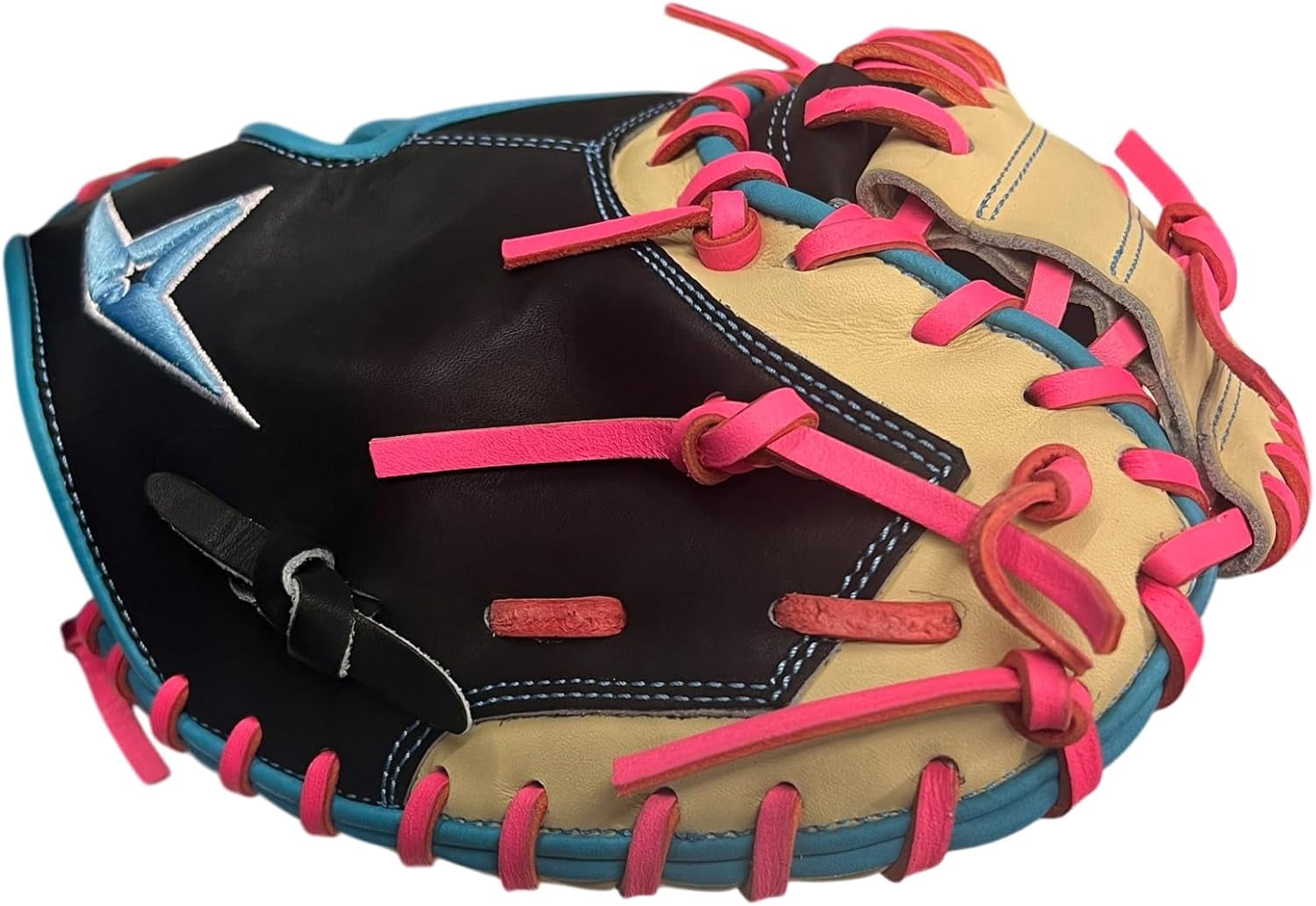 All Star S7 Elite 33A Baseball Catcheratms Glove 2-Piece Closed Black/Blue 33 Right Hand