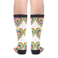 thumbnail image 2 of Unisex Novelty Cotton Crazy Crew Socks - Mysterious Wolf Socks, 2 of 5