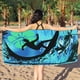 thumbnail image 3 of Toalla de playa superabsorbente con estampado activo: para natación, secado rápido y estampados. Toalla de playa de fibra fina: para natación, deportes y secado rápido., 3 of 3