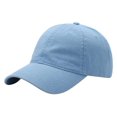 thumbnail image 1 of Gorra de béisbol ShuxiuWang color liso lavado suave versátil para sombrilla, 1 of 2