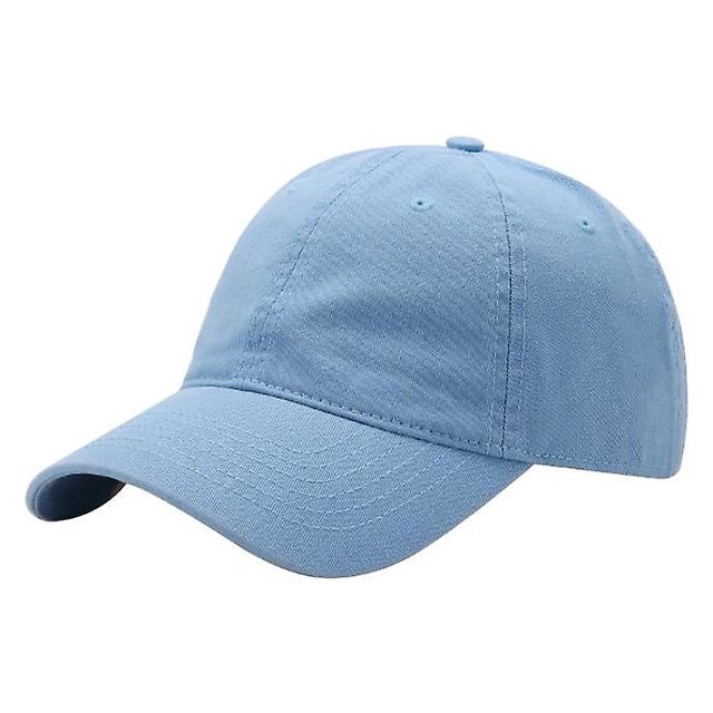 Gorra de béisbol ShuxiuWang color liso lavado suave versátil para sombrilla