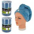 thumbnail image 2 of Juego de toallas para secar el cabello, turbante de microfibra con rápida absorción y cierre giratorio seguro para mujer., 2 of 4