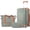 Sage Green, variant on 3 count Carry Luggage Set with Expandable Duffel & Toiletry Bag, 20 Inch Hardshell Suitcase with YKK Zippers & Reinforced Corner Guards, Lightweight Spinner Wheels with TSA Lock(Light Khaki)