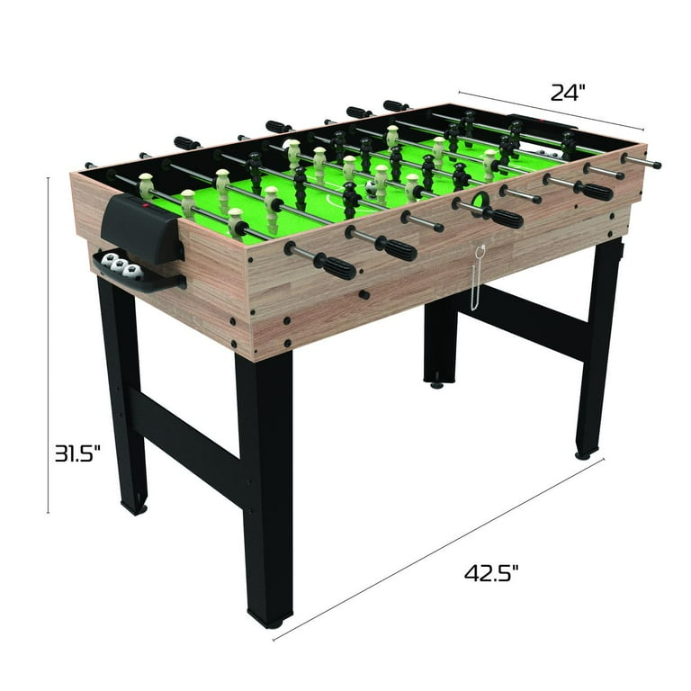 Tzumi 13-in-1 Multi Game Table for Arcade Games of Foosball