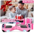 thumbnail image 7 of LENOGE Bluetooth Hoverboard, 6.5" 300W Powerful Motor Hover Board with LED Lights, 6-10MPH Max Speed Self Balancing Electric Scooter, 7 of 7