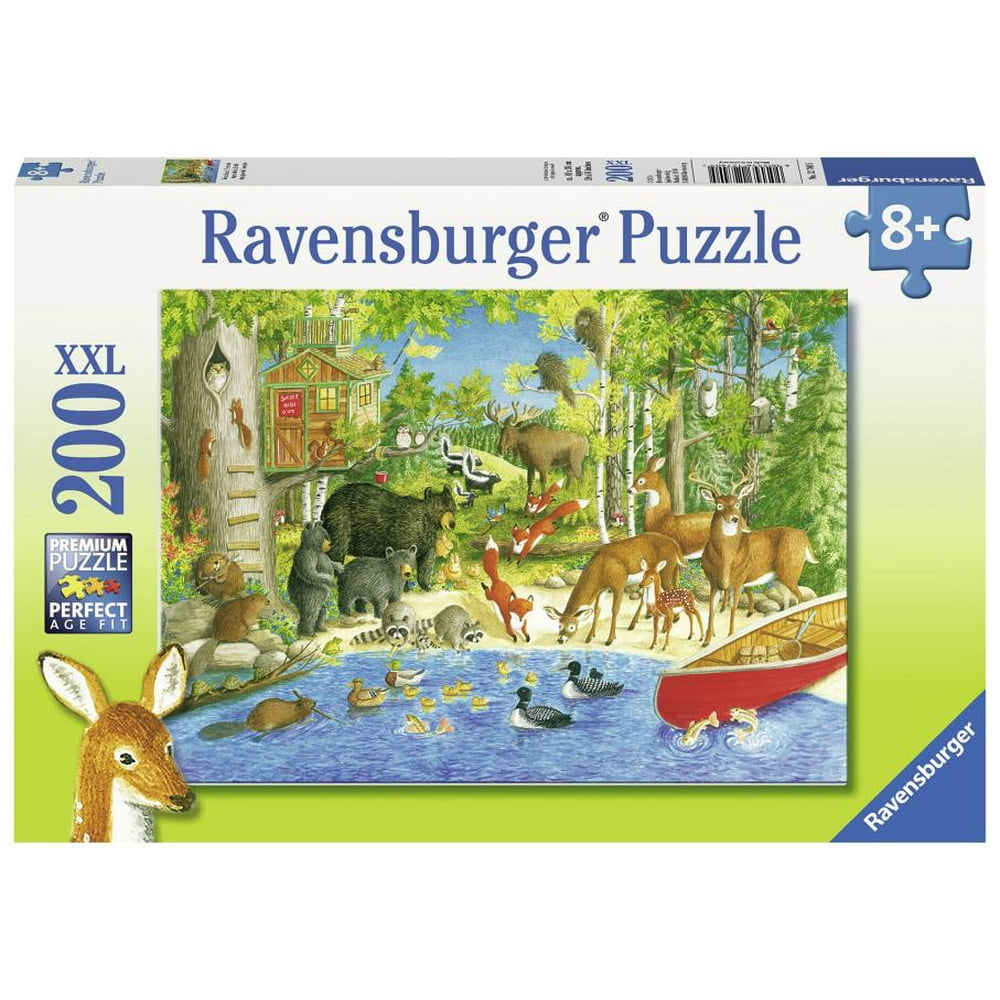 Ravensburger Woodland Friends 200 Piece Kids Jigsaw Puzzle
