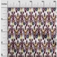 thumbnail image 1 of oneOone Tissu Jersey Viscose Style Arbre Imprimé Ikat BTY 60 Pouces de Large, 1 of 5