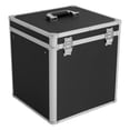 thumbnail image 5 of Tabletop Record Vinyl Carry Case Black Storage Box Locking with 50 Vinyl Records, 5 of 8