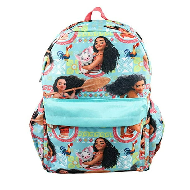 Moana Small Backpack Disney Moana Allover 12" New 003319