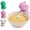 Dinosaur-Pink, variant on Cooling Clip-On Mini Fan for Cup & Bowl,Cute Monkey Animal Fans Coffee Chiller,Portable Hanging Mug Fan for Iced Coffee Soup Drinks,Rechargeable Fast Air Blowing,Desktop Beverage Cooling Companion