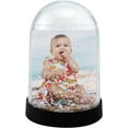 thumbnail image 1 of Vertical Photo Snow Globes (2.5" x 3.5", Clear), 1 of 4