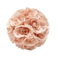 thumbnail image 2 of 10" (25 CM) Flower Kissing Ball Rose Pomander Wedding Party Home Decoration, 2 of 2