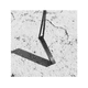 thumbnail image 4 of Collar Hombre Barra Rectangular Negra, 4 of 4