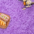 thumbnail image 2 of Softlife Ultra Soft Area Rugs, Fluffy Carpets for Bedroom Living Room Shaggy Floor Rug Home Decor Mats, 4' x 5.3' , Purple, 2 of 7