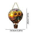thumbnail image 3 of Colorful Hot Air Balloon Decorations for Parties Birthdays Weddings and Graduations with Tassels and Strings, 3 of 6