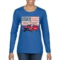 thumbnail image 2 of Wild Bobby Ford Shelby Vintage USA Country Plate Women Graphic Long Sleeve Tee, 2 of 6