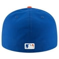 thumbnail image 4 of Men's New Era Dwight Gooden Royal New York Mets Jersey Retirement 59FIFTY Fitted Hat, 4 of 5