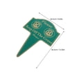 thumbnail image 2 of Luxshiny Señal Para Césped Con Estaca De Aluminio Doble Para Control De Mascotas Resistente A Intemperie, 2 of 8