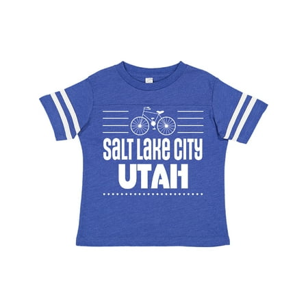 

Inktastic Salt Lake City Utah Biking Gift Toddler Boy or Toddler Girl T-Shirt