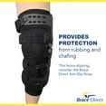 thumbnail image 4 of Brace Direct Knee Brace Undersleeve - Breathable Compression Sleeve for Maximum Comfort, 4 of 6