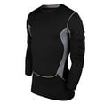 thumbnail image 1 of T-Shirt de Compression Thermique de Basket-Ball à Manches Longues pour Homme, 1 of 8