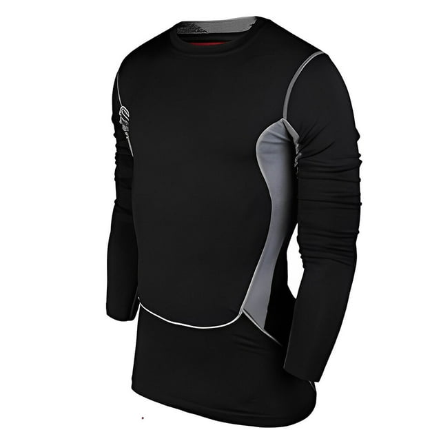 T-Shirt de Compression Thermique de Basket-Ball à Manches Longues pour Homme