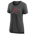 thumbnail image 2 of Women's Gray Arizona Diamondbacks Weathered Official Logo Tri-Blend T-Shirt, 2 of 3