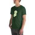 thumbnail image 4 of Funny Smiski Character Shirt – Glow in the Dark Kawaii Tee Unisex Fit (Forest, 4XL), 4 of 6