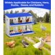 thumbnail image 4 of QinaQin Caja nido para gallinas de 6, 8 o 10 huecos, fabricada en acero galvanizado resistente al óxido, fácil recolección de huevos y limpieza, 4 of 7