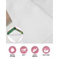 thumbnail image 6 of Gnomes St. Patrick's Day Kitchen Dish Towels for Drying Dishes Set of 3, Green Lucky Clovers Rainbow Waffle Weave Microfiber Hand Tea Bathroom Towels Quick Dry & Absorbent Towel 15.7x23.6, 6 of 7