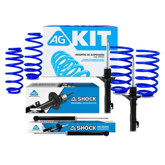 Kit Deportivo AG para Auto Completo para Volkswagen Jetta Clásico 2008 a 2015 4 Piezas Nuevos