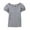 Grey, variant on AWZXDE Girls Short Sleeve T Shirt Cute Puff Sleeve Top Comfortable Casual Tee Soft Breathable Girls Tops For Toddler Kids 0-14Y Hot Pink，0-1 Years