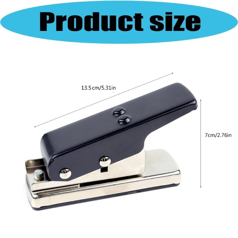 CEORPER Guitar Pick Cutter with Steel for Customs Plectrums Ergonomic Handle