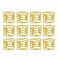 thumbnail image 1 of 12Pcs/Set Serviette Napkin Rings Wedding Dinner Towel Holder Buckle Party Table, 1 of 5