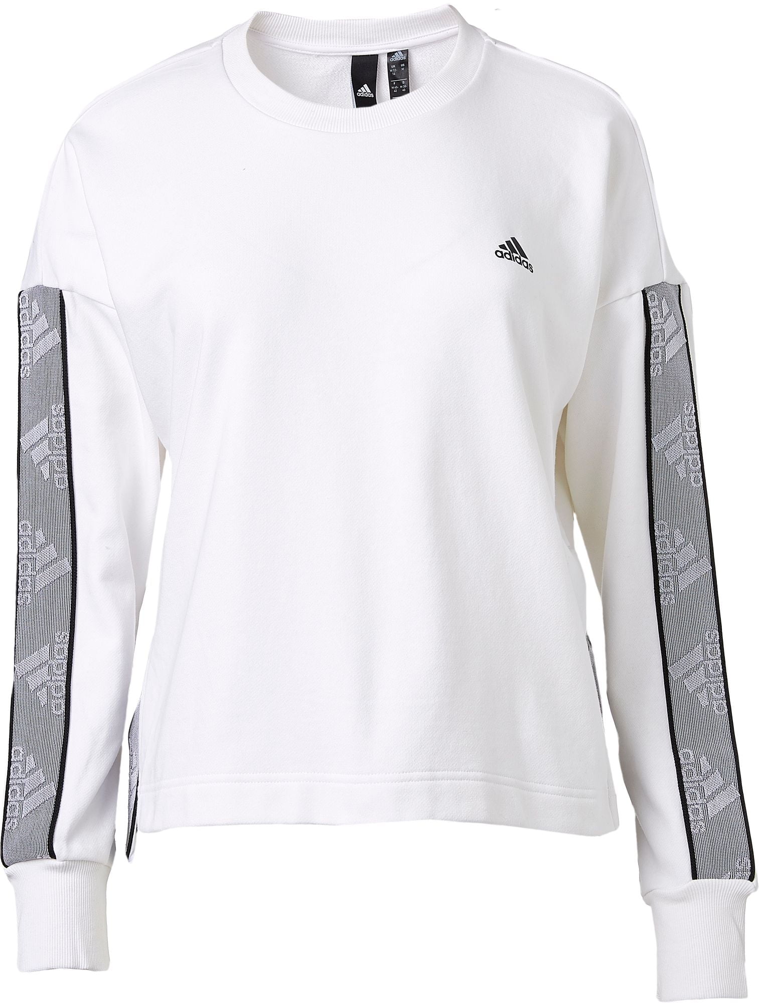 white crew neck sweatshirt walmart