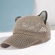 thumbnail image 1 of Gorra de Béisbol de Poliéster de Malla Transpirable, Ajustable, Ligera, Ventilada, para Deportes Al Aire Libre, Viajes, Senderismo, con Ala Estable | Uso Diario Informal, 1 of 6