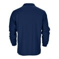 thumbnail image 4 of JLFKNG Men's Polo Shirts Long Sleeve Polo Shirts For Men Crew Neck Buttons Up Casual Solid Color Business Cardigan T Shirts With Pockets Lounge Summer Tops, 4 of 8