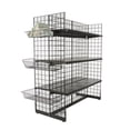 thumbnail image 3 of Econoco Gondola Base for Grid Panels, Black, 3 of 4