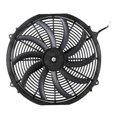 thumbnail image 1 of For 16 Inch Electric Radiator Fan Car Tuning Universal Cooling Fan 12V 80W Radiator Cooling Electronic Fan Suction Blower, 1 of 5
