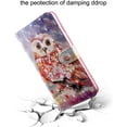 thumbnail image 4 of Samsung Galaxy S21 Wallet Case for Women, Premium PU Leather Prints Flip Cute Cover with Card Holder & Kickstand Feature Phone Case for Samsung Galaxy S21 Color owl, 4 of 12