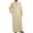 Khaki, variant on Baorden Men's Stand Collar Button Long Sleeve Robe