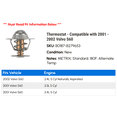 thumbnail image 2 of Thermostat - Compatible with 2001 - 2002 Volvo S60, 2 of 2