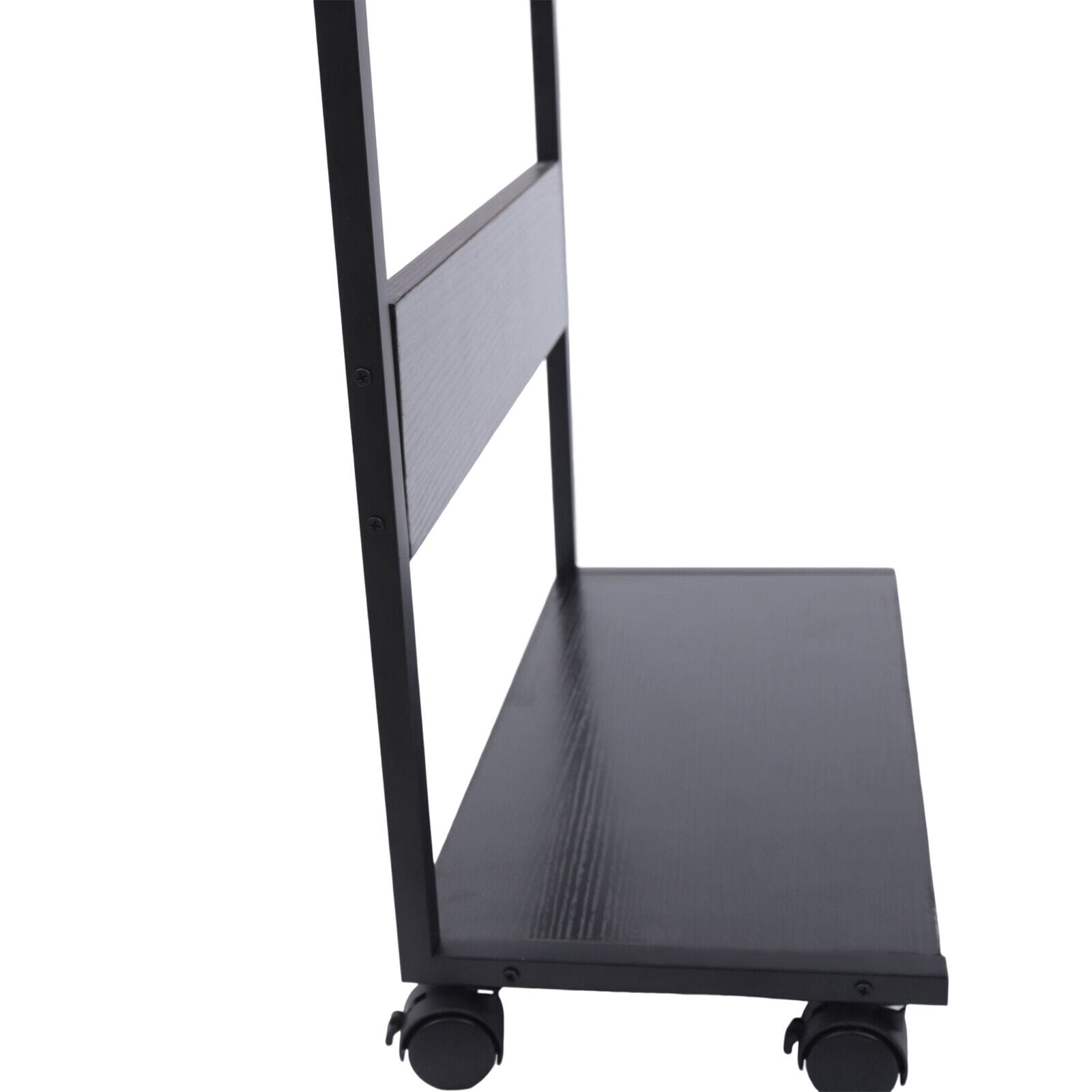 TOOL1SHOoo 2-Tier Mobile Computer Tower Stand Free Standing Under Desk PC CPU Stand Holder